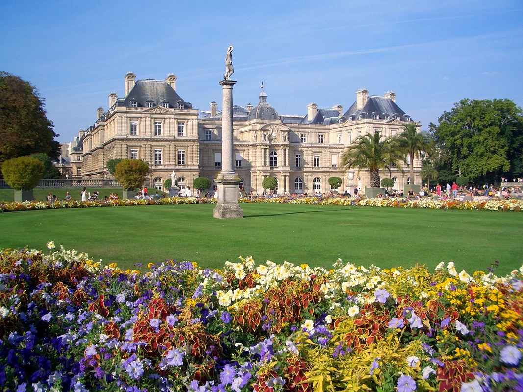 Jardin du Luxembourg à Paris Rive Gauche