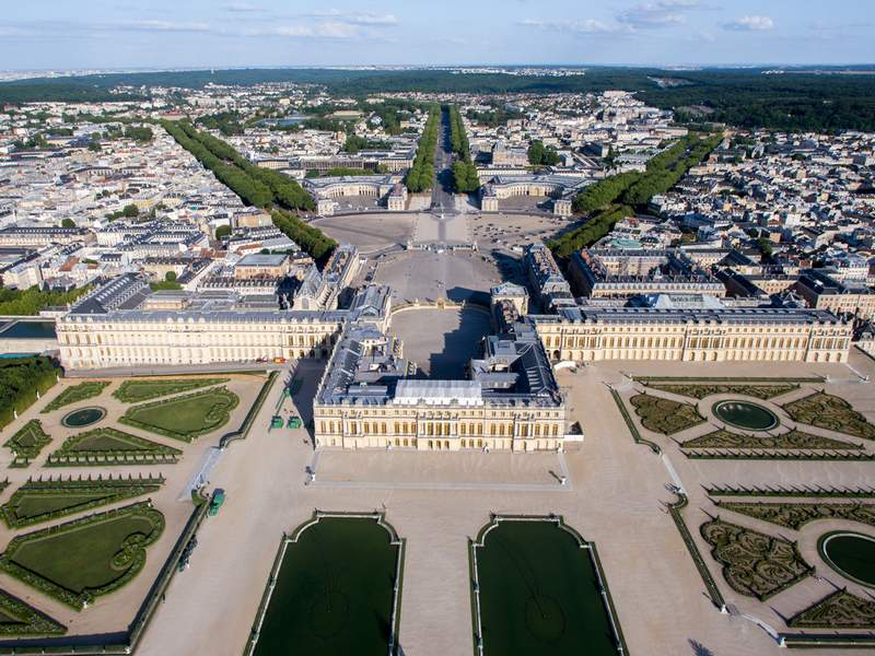 le palais de Versailles