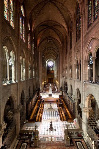 inside the Notre-Dame