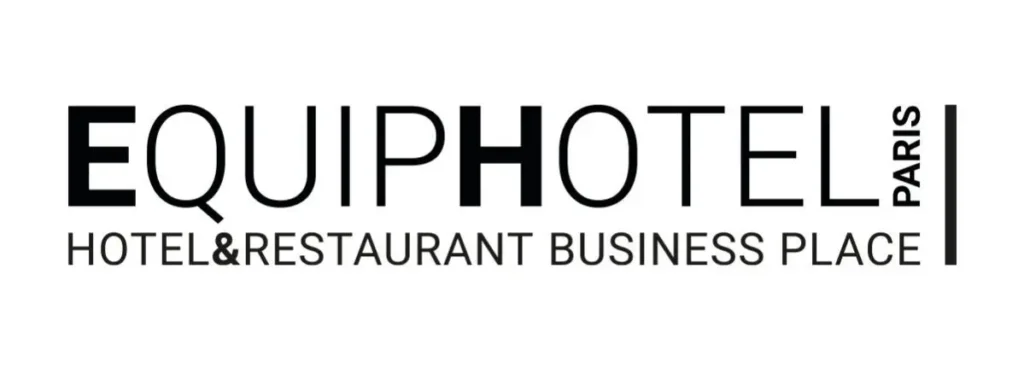 Logo EquipHotel Paris, salon hôtellerie et restauration.