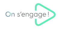 Logo vert et gris d'une entreprise
