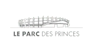 Logo du Parc des Princes, stade à Paris.