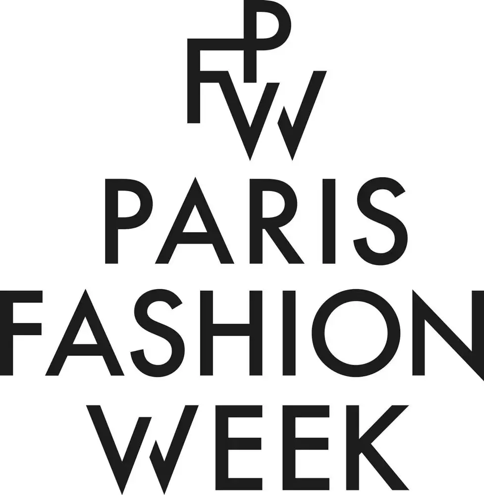 Logo Paris Fashion Week noir et blanc.