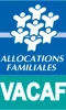 Logo Allocations Familiales VACAF avec figures stylisées