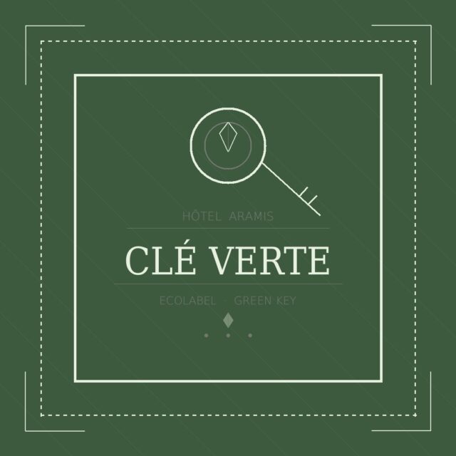 🌿 L'Hôtel Aramis est fier de vous accueillir dans un établissement labellisé Clé Verte.
Parce que confort et engagement écologique vont de pair, nous agissons chaque jour pour réduire notre empreinte environnementale — gestion responsable de l'eau, tri des déchets, produits locaux et éco-responsables.

Voyager bien, c'est aussi voyager mieux. 

Because comfort and environmental responsibility go hand in hand, we take action every day to reduce our footprint — responsible water management, waste sorting, and locally sourced eco-friendly products.

Travel well, travel better.

#HôtelAramis #CléVerte #GreenKey #EcolabelCléVerte #HôtelVert #TourismeResponsable #EcoHôtel #SaintGermainDesPrés #Paris6 #ParisHotel #HotelParis #GreenTravel #SustainableTravel #EcoFriendlyHotel #VisitParis #ParisLife #BoutiqueHotel #LeftBank #RiveGauche #GreenLiving #ResponsibleTourism